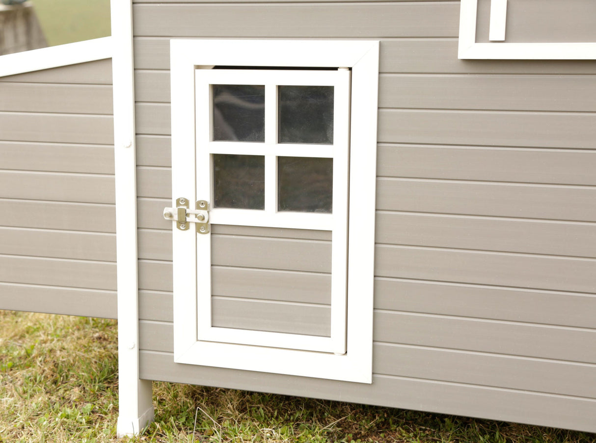 Kerbl ECO-Kunststoffstall Barney für Hühner, 137 x 73 x 83 cm 1 Stück 81731