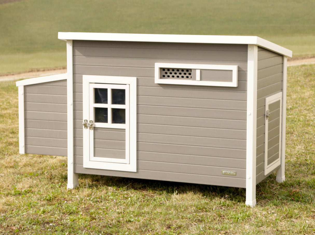 Kerbl ECO-Kunststoffstall Barney für Hühner, 137 x 73 x 83 cm 1 Stück 81731