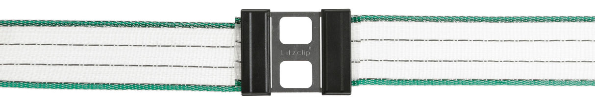 Kerbl Litzclip Bandverbinder 40mm Edelstahl, 5 Stück 1 Blister 442002/056