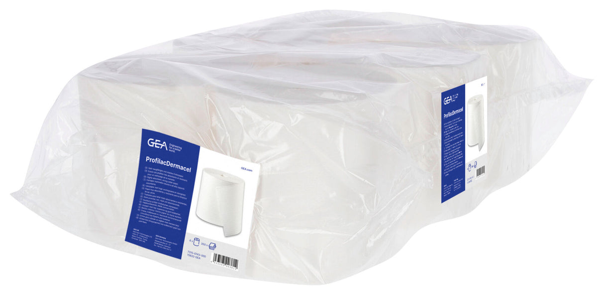 GEA Euterpapier ProfilacDermacel, 6 x 350 Blatt/Pack 7315-0743-000 (15832-GEA / 73150743000)