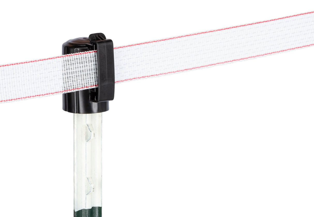 AKO Kopf-Isolator T-Post, schwarz 441252