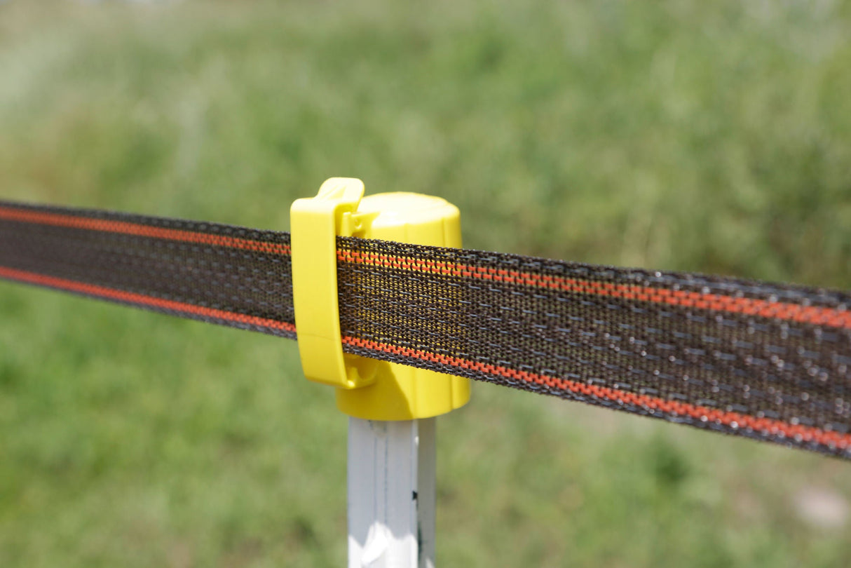 AKO Kopf-Isolator T-Post, gelb 441253