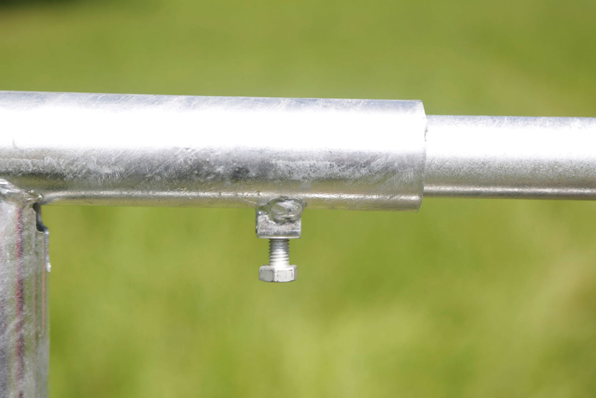 Kerbl Weidetor verstellbar 1 1,7 m verzinkt, incl. Montageset 44893