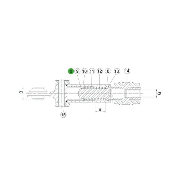 KRAMP Buchse 1308141