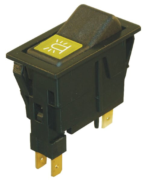 Rotating beacon switch