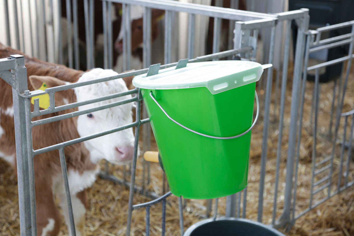 Kerbl Deckel MilkGuard für Tränkeeimer, weiß transparent - 14272