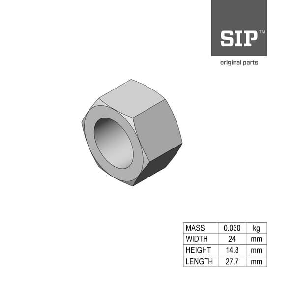 SIP.SI Mutter, M16x1,5 150087603
