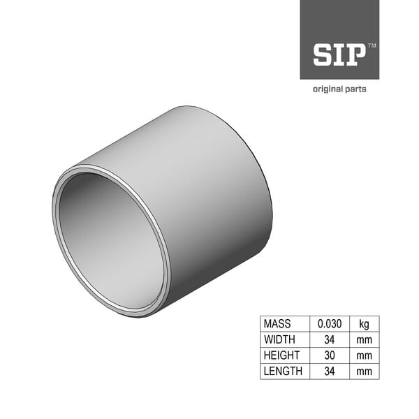 SIP.SI Hülse, PAP 3030 P20 150561500