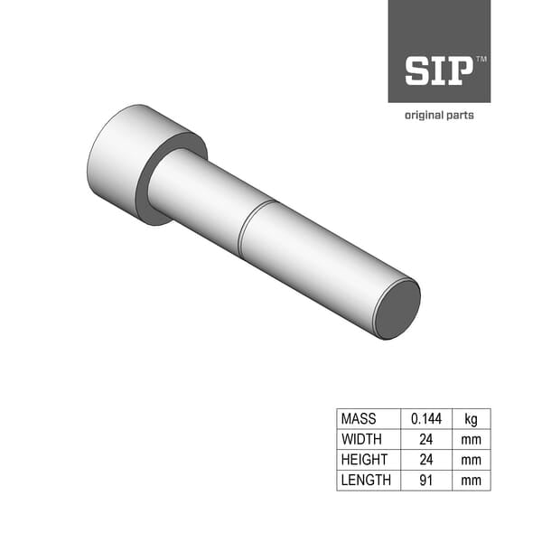 SIP.SI Schraube, M16x75, 8.8 150637305