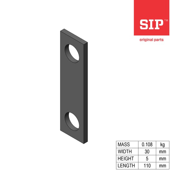 SIP.SI Streifen 2 - 5x30x110 151019203C