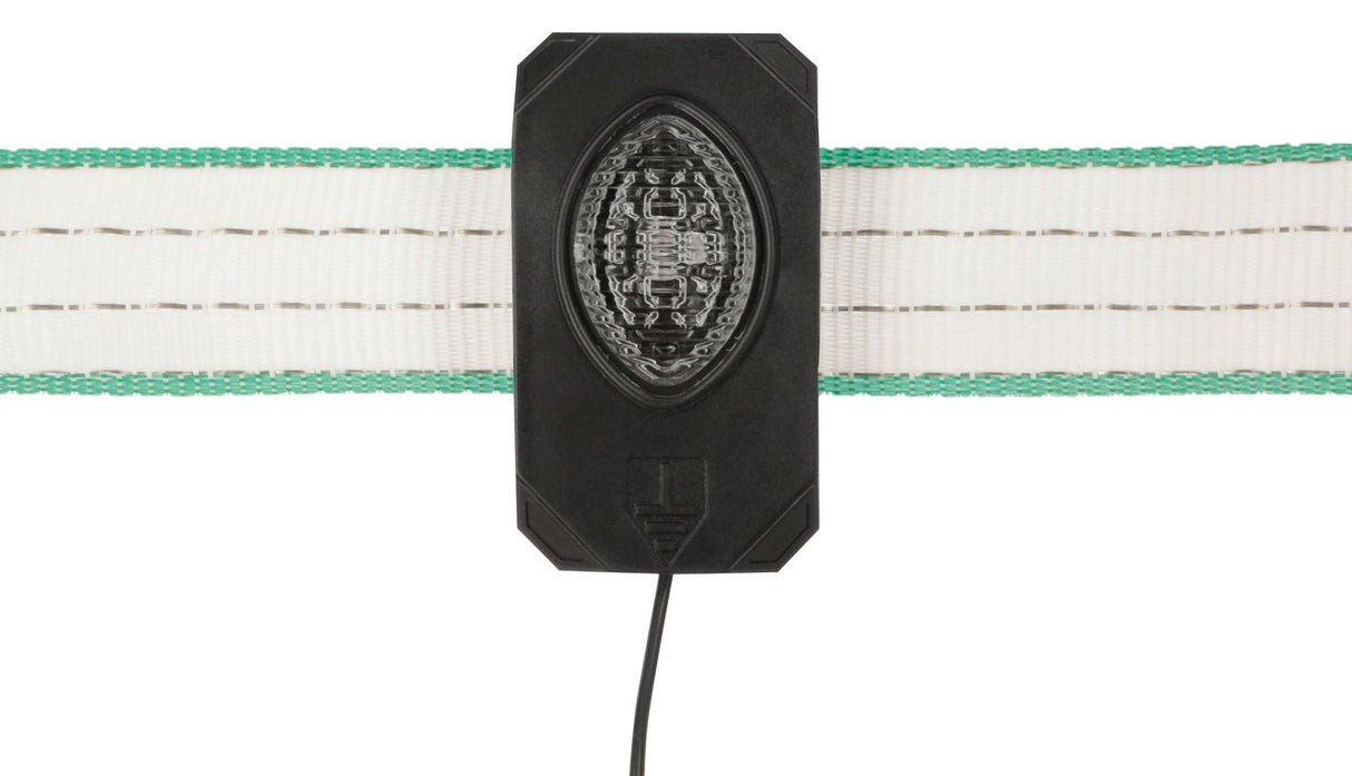 Kerbl Pulse Flash, schwarz, mit grüner LED 1 Stück 442373