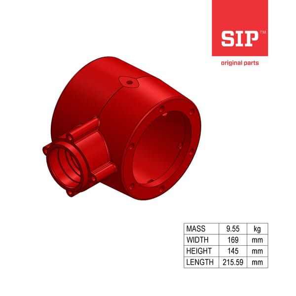 SIP.SI Getriebegehäuse 153439514A