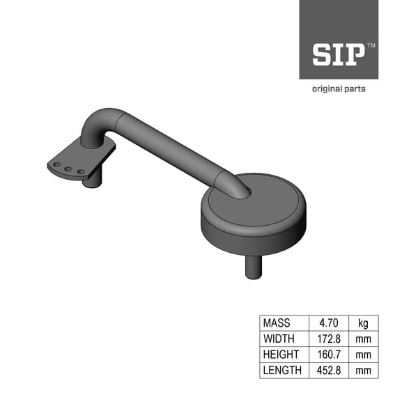 SIP.SI Welle, geschweißt 153450714B