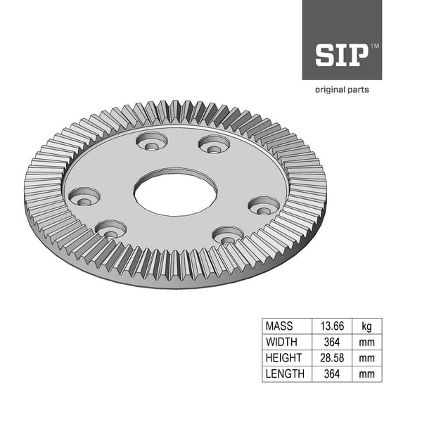 SIP.SI Kegelrad 1 76/4.8 154572607