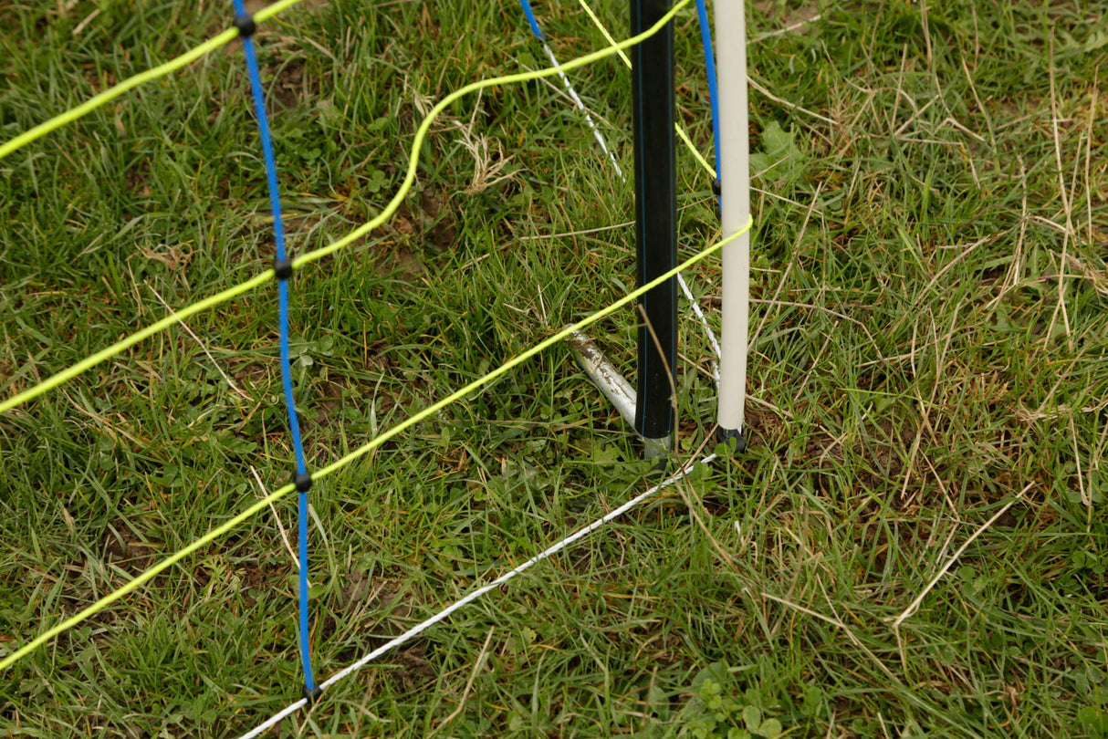 Kerbl Unterstützungspfahl für Weide- netze, 120cm, Ø14mm,verzinkt 1 Stück 27340