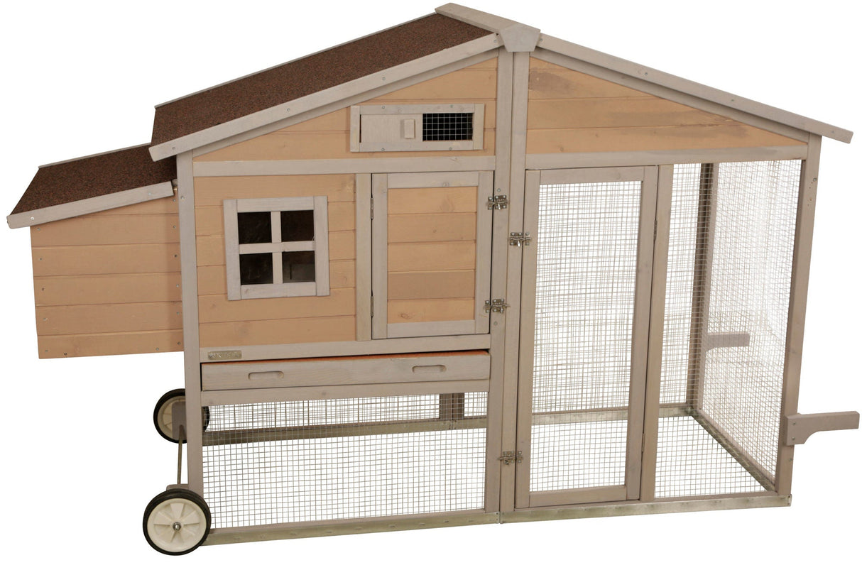 Kerbl Räder Nachrüstset für Hühnerstall 81713 1 Stück 81732