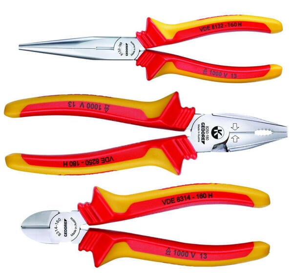 KRAMP VDE-Zangensatz 3-tlg. VDES8003H