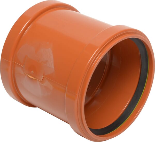 KRAMP KG Muffe lang PVC 110 mm 16153110001