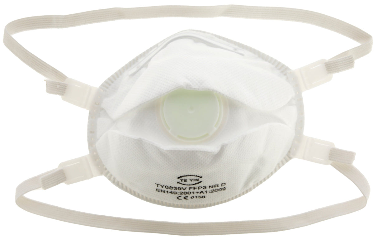 Kerbl Atemschutzmaske FFP3 NRD mit Ventil, 3 Stück/Blister 1 Blister 34694/3