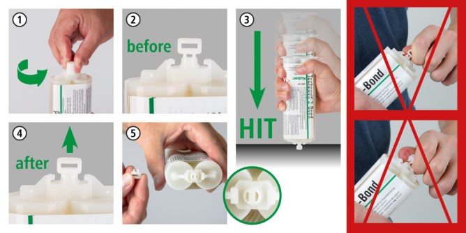 Technovit-2-Bond Set für 1 Anw. 160ml inkl. 1 Paar Handschuhe - 16248