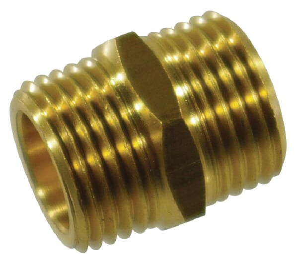 Double nipple 1/2" AG