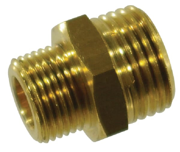Double nipple 3/8"-1/2" AG
