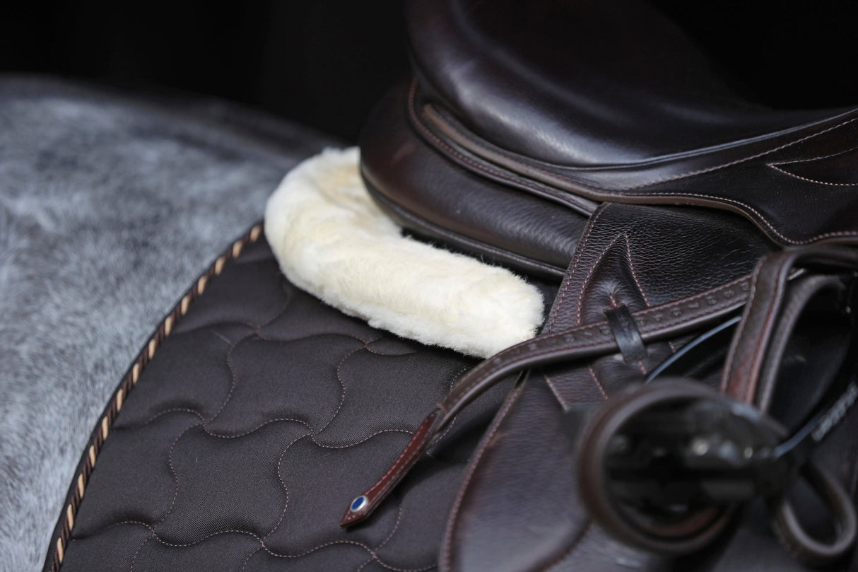 Kerbl Sattelkissen schwarz, Webpelz Pony - 3297731