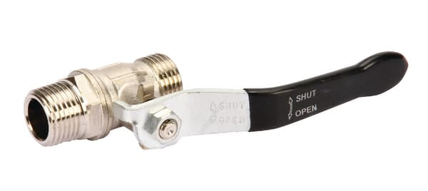 Vanne à bille AG1/2" - AG 1/2"