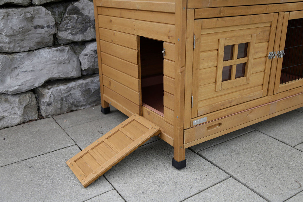 Kerbl Nagerstall Südtirol 125 x 87 x 142 cm,mit Heuraufe 1 Stück 81725