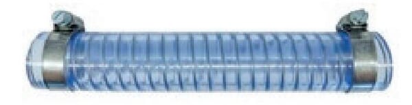 Agrotop Abflussschlauch 1" 3m 2 Schlauchschellen - 1 Set - 16873