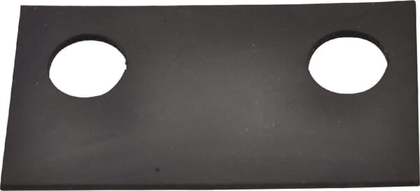 Rubber steamer 82x45x2