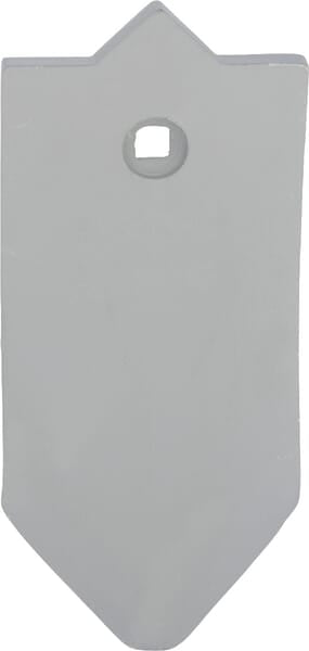 KRAMP Grubberspitze 250x120mm, gehärtet, gekrümmt, 1 Loch, passend für Unia - 1 Stück - 1738050010N