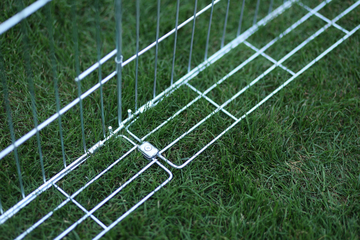 Kerbl Freigehege mit Ausbruchsperre 230x115x70cm, mit Abdeckung 82825