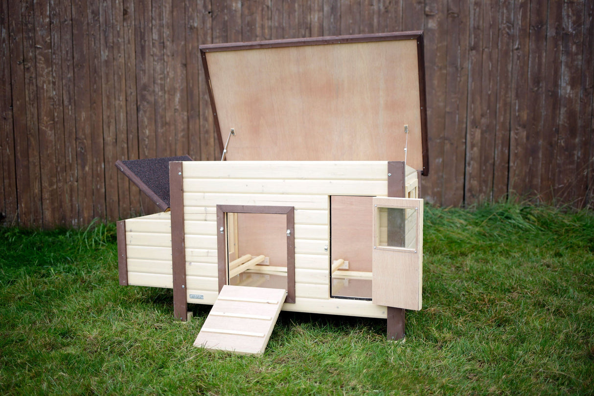 Kerbl NoFrost Thermo-Hühnerstall beheizbar, 146 x 74 x 82 cm 82844