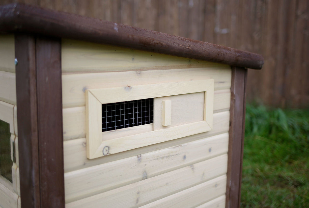 Kerbl NoFrost Thermo-Hühnerstall beheizbar, 146 x 74 x 82 cm 82844