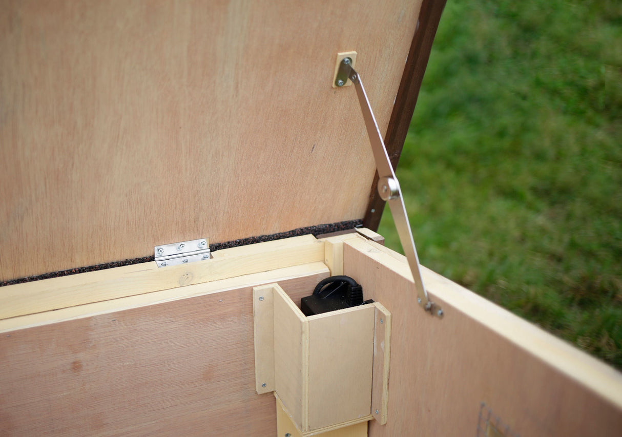 Kerbl NoFrost Thermo-Hühnerstall beheizbar, 146 x 74 x 82 cm 82844