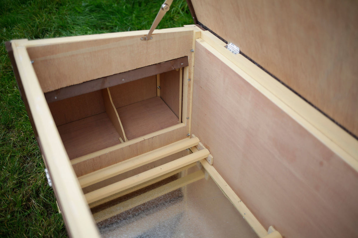 Kerbl NoFrost Thermo-Hühnerstall beheizbar, 146 x 74 x 82 cm 82844