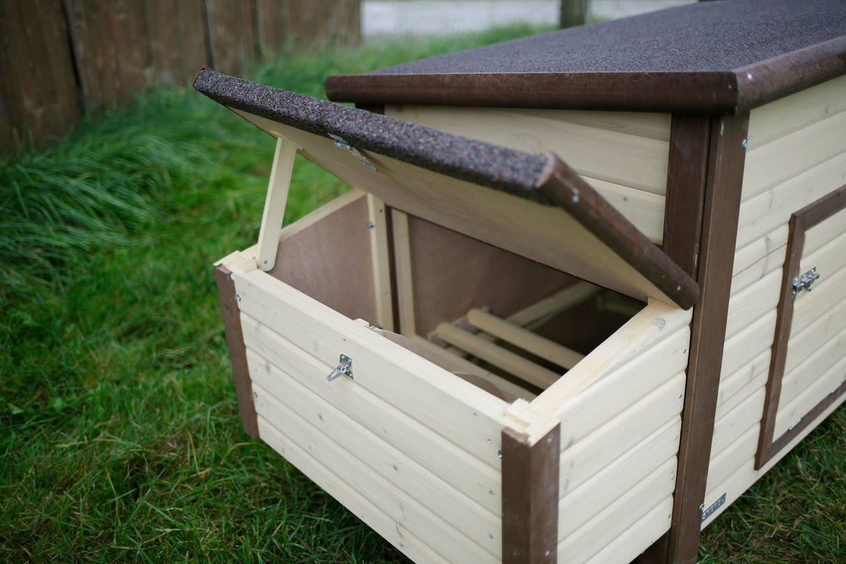 Kerbl NoFrost Thermo-Hühnerstall beheizbar, 146 x 74 x 82 cm 82844