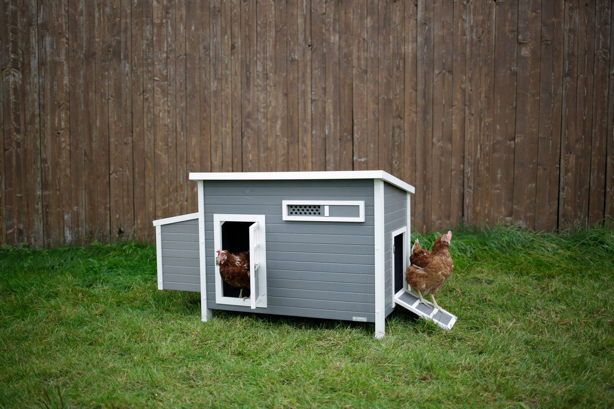 Kerbl ECO-Kunststoffstall Barney für Hühner, 137 x 73 x 83 cm 1 Stück 81731