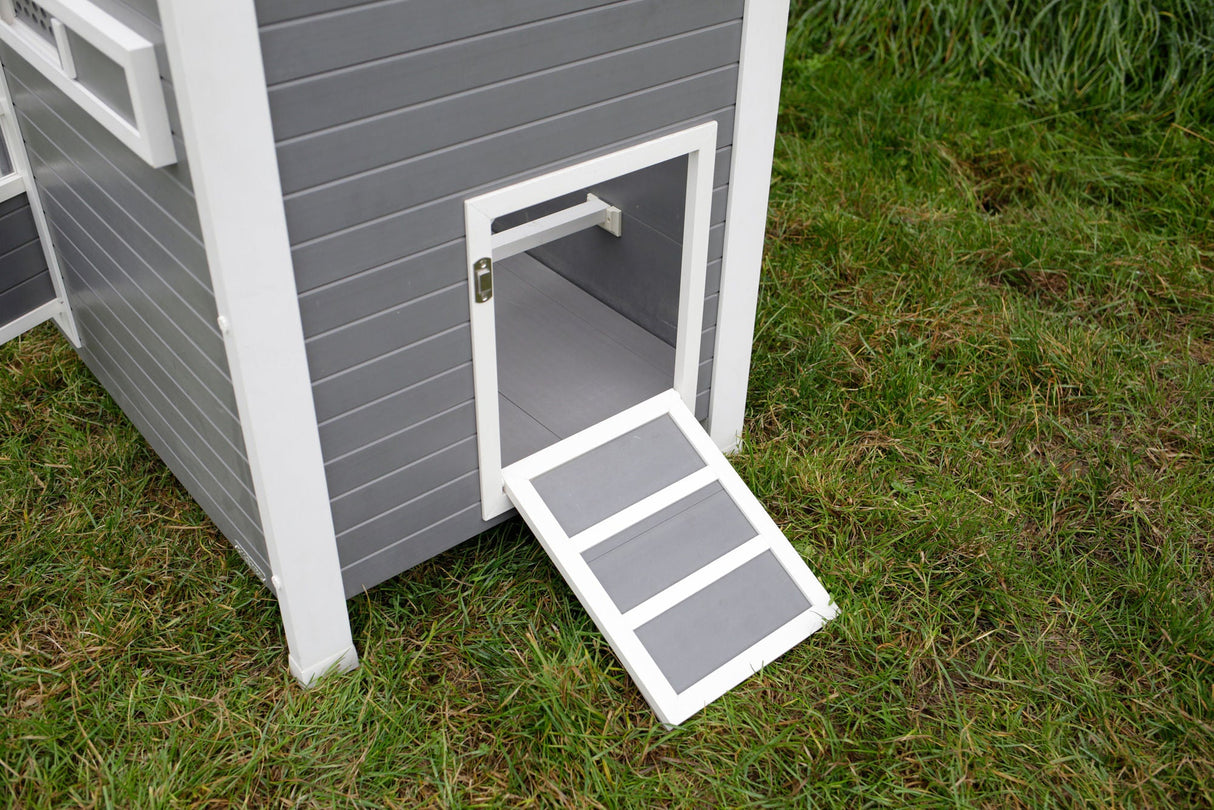 Kerbl ECO-Kunststoffstall Barney für Hühner, 137 x 73 x 83 cm 1 Stück 81731