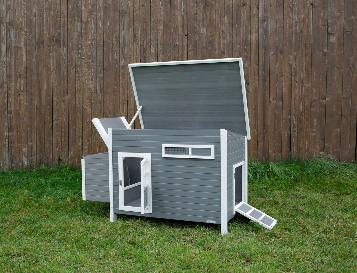 Kerbl ECO-Kunststoffstall Barney für Hühner, 137 x 73 x 83 cm 1 Stück 81731