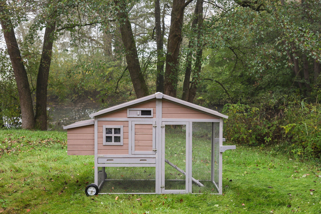 Kerbl Räder Nachrüstset für Hühnerstall 81713 1 Stück 81732