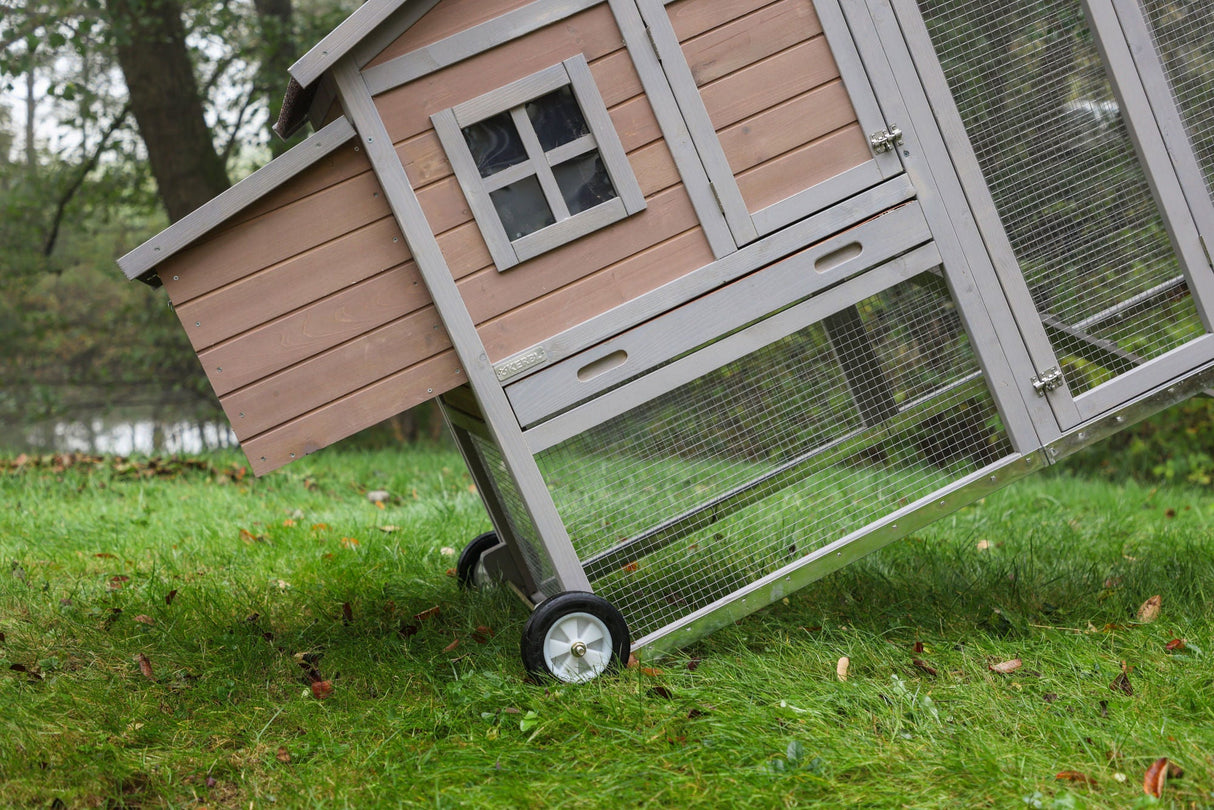 Kerbl Räder Nachrüstset für Hühnerstall 81713 1 Stück 81732