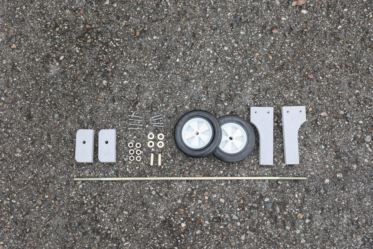 Kerbl Räder Nachrüstset für Hühnerstall 81713 1 Stück 81732