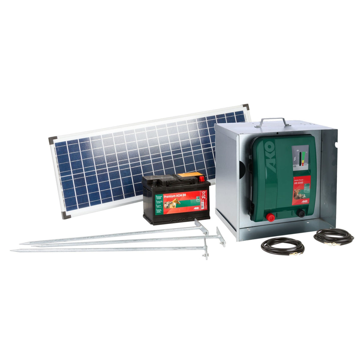 Kerbl Starterset Wildabwehr/Schaf- haltung Typ AN6000 mit Solar 441137