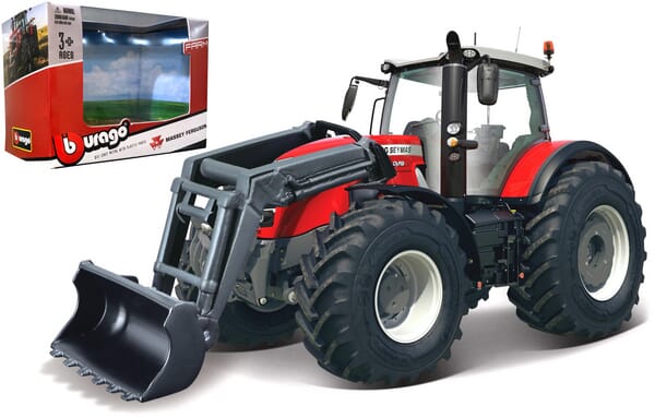 Bburago & Maisto Massey Ferguson 8700 mit Frontlader BB1831633