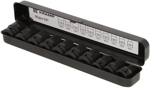 KRAMP Kraftschraubereinsatz 1/2" 10-teilig 1803924010PKR