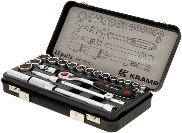 KRAMP Steckschlüsselsatz 3/8" 23-teilig 180423800KR