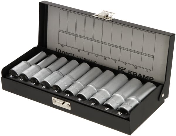 KRAMP Steckschlüsselsatz 1/2" 10-teilig 1804924010KR