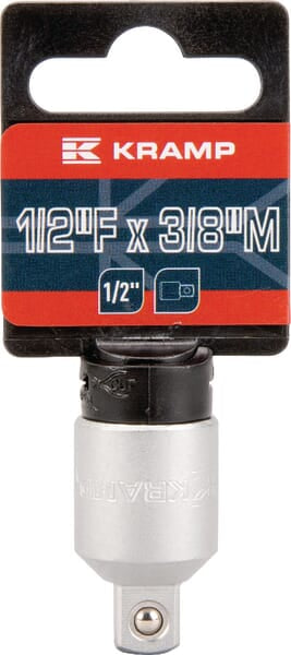 KRAMP Steckschlüssel Adapter 1/2" - 3/8" 18060139250KR